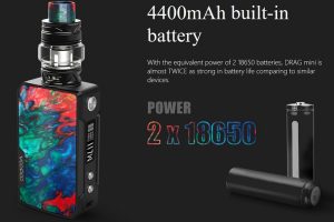 VOOPOO DRAG 2 PLATINO EDIZIONE KIT CON UFORCE T2 ATOMIZZATORE - 5ML