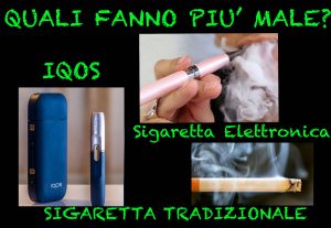 QUALI FANNO PIU' MALE? LA SIGARETTA ELETTRONICA RISULTA LA MENO DANNOSA IN ASSOLUTO !!!!!